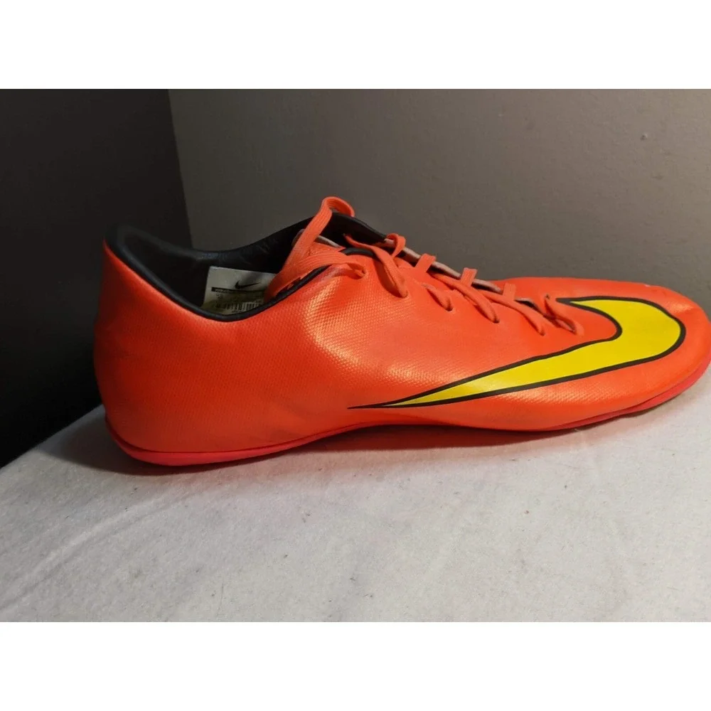 Nike Mens Mercurial Victory 651635-690 Pink Indoor Soccer Cleats Shoes 10.5 - Picture 7 of 10